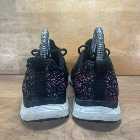 Skechers Flex Appeal 4.0 Womens Size 6 Athletic Shoes Sneakers Black Oink 149301 - Picture 4 of 8